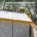 Miniatyrbild 6 av 10: Rootz Garden Shed Bike Shelter - Tool Storage - Låsbara dörrar - Hållbar och väderbeständig - 1,9 m x 1,9 m x 2,15 m