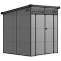Miniatyrbild 10 av 10: Rootz Garden Shed Bike Shelter - Tool Storage - Låsbara dörrar - Hållbar och väderbeständig - 1,9 m x 1,9 m x 2,15 m