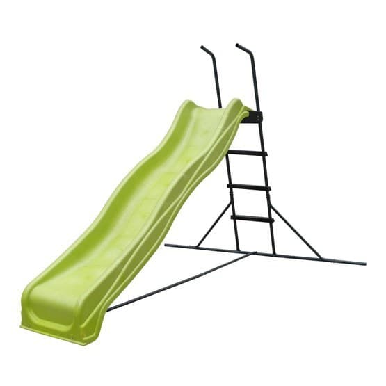 Axi - Fritstående Rutsjebane 220 Cm - Grøn