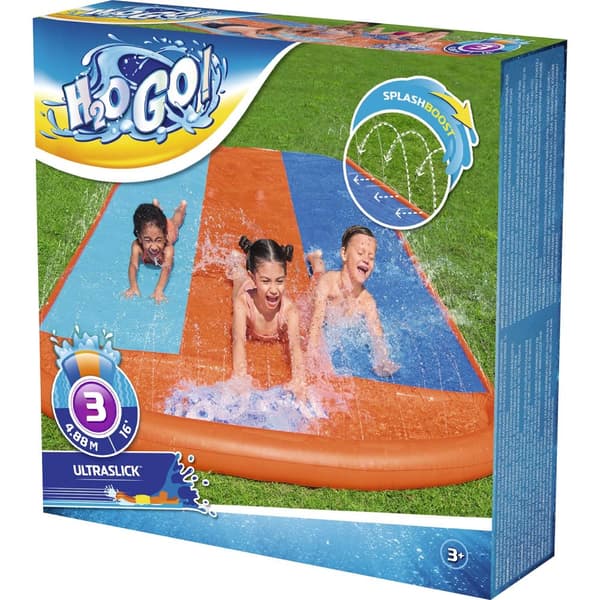 Bestway H2OGO tredobbelt vandrutsjebane 488 cm