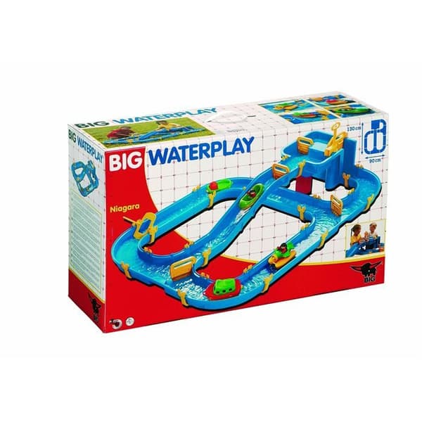 WaterPlay Niagara Activity Port - BIG - Smoby - Utbildningsvattenhjul och kanaler för barn från 3 år och uppåt