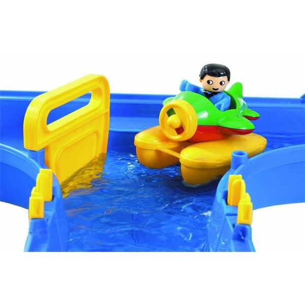 WaterPlay Niagara Activity Port - BIG - Smoby - Utbildningsvattenhjul och kanaler för barn från 3 år och uppåt