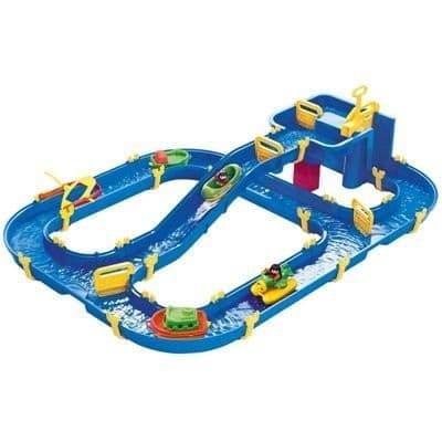 WaterPlay Niagara Activity Port - BIG - Smoby - Utbildningsvattenhjul och kanaler för barn från 3 år och uppåt