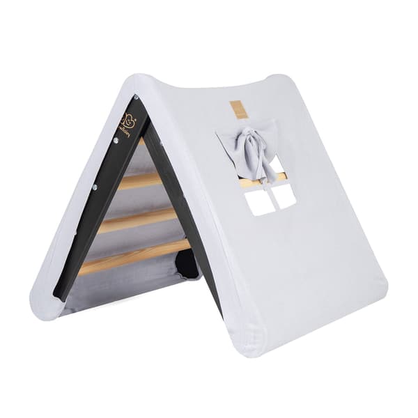 MeowBaby® Børnehus med en foldestige 60x61 cm til værelset