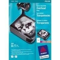 Avery Zweckform 3563 - transparent film - 5,12 mm - klar - A4 (210 x 297 mm) - 100 ark (3563)