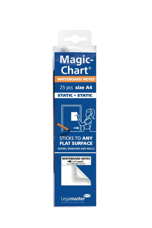 Legamaster Magic flipover film 7-159100-A4 blank 25 stk./pk. (7-159100-A4)