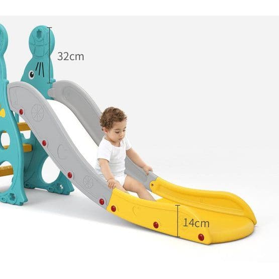 EliteToys - Kids Zone Slide Green