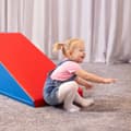 Miniatyrbild 4 av 10: IGLU Soft Play Steg och skjut för småbarn 1-5 år Montessori Motorik Balans byggnad