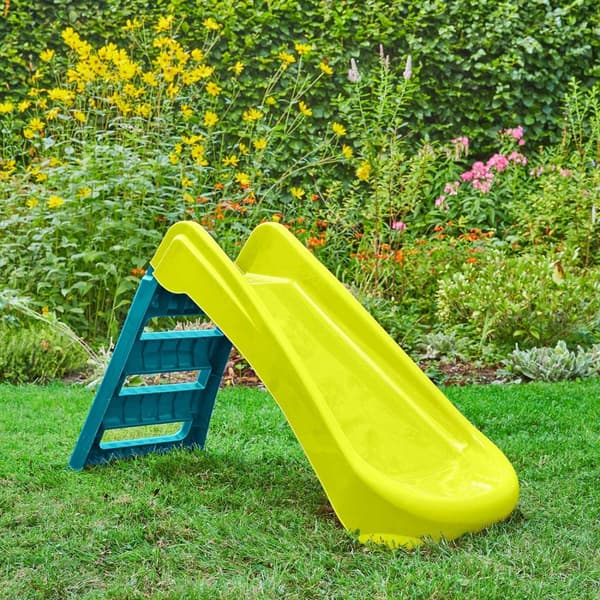 Palplay foldbar slide 4ft citron/blå