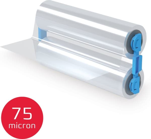 GBC Foton 30 Refill lamineringsrulle 75 mikron til genopfyldelig patron - blank