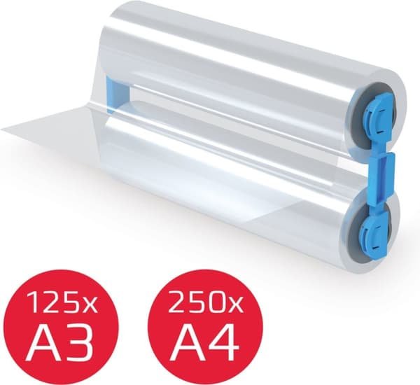 GBC Foton 30 Refill lamineringsrulle 75 mikron til genopfyldelig patron - blank