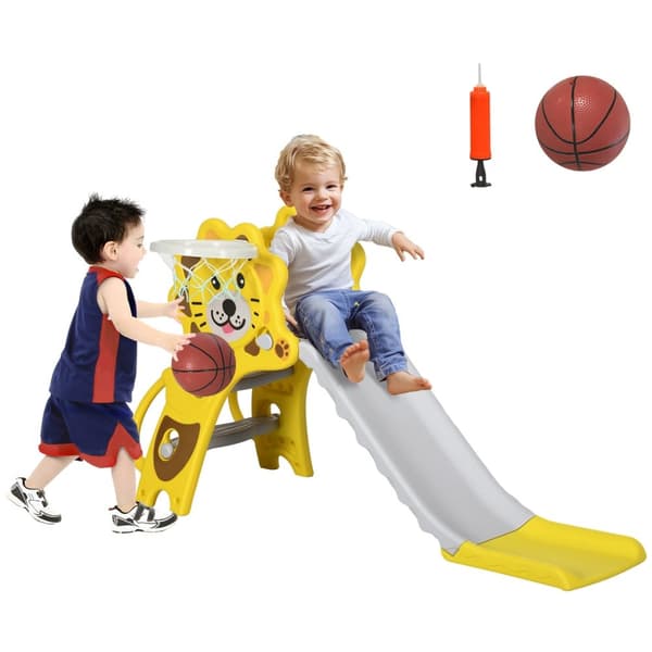 Rootz Lasten diasetti - Taapero Slide - Kids Play Slide - Kehittää moottoritaitoja - 131 cm x 50 cm x 74 cm