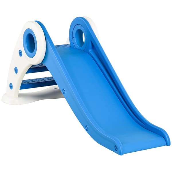 Rootz Børns dias - Foldbar lege Slide - Børn indendørs udendørs lysbillede - Udvikler motoriske færdigheder - 120L x 50W x 56H cm