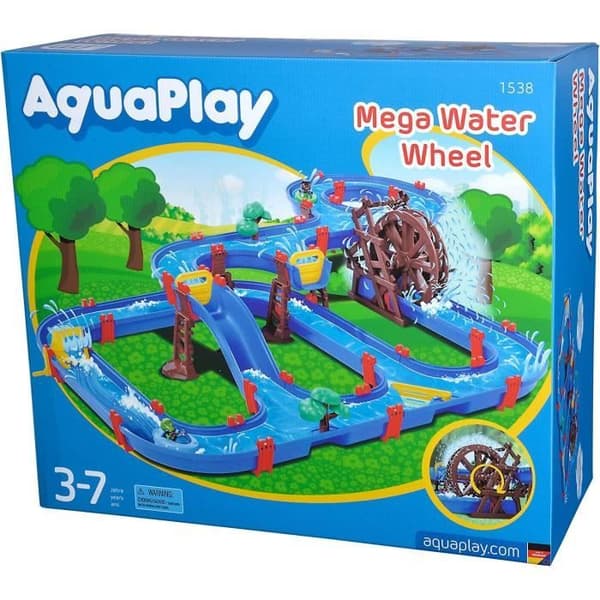 Aquaplay 1538 MegaWaterWheel Water Course Game