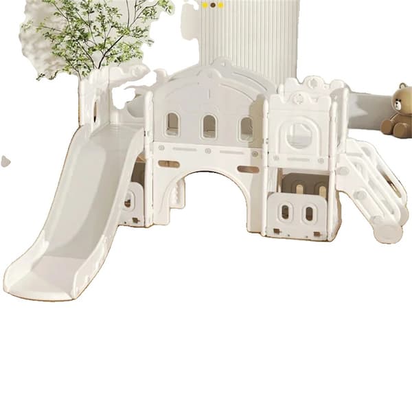 Baby Slide, Sikker Design, Bærbar Bekvemmelighed,GD02-GRÅHVID