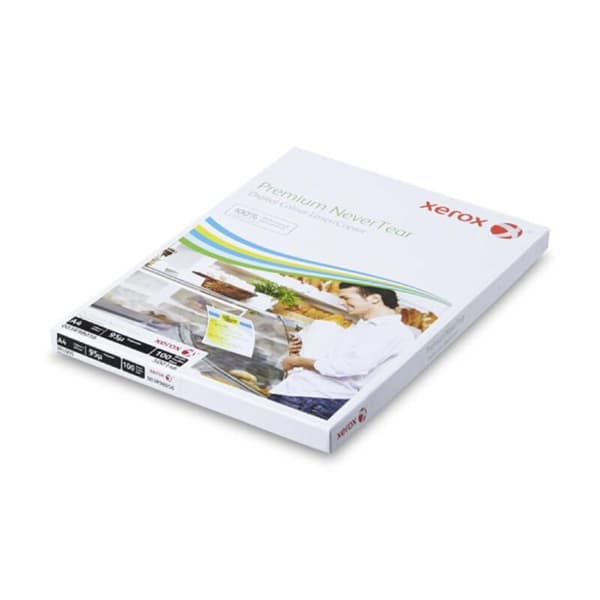 Xerox Premium NeverTear 003R98092 vedenpitävä paperi A4 195 µm Noin 258 g/m² 100 arkkia valkoinen