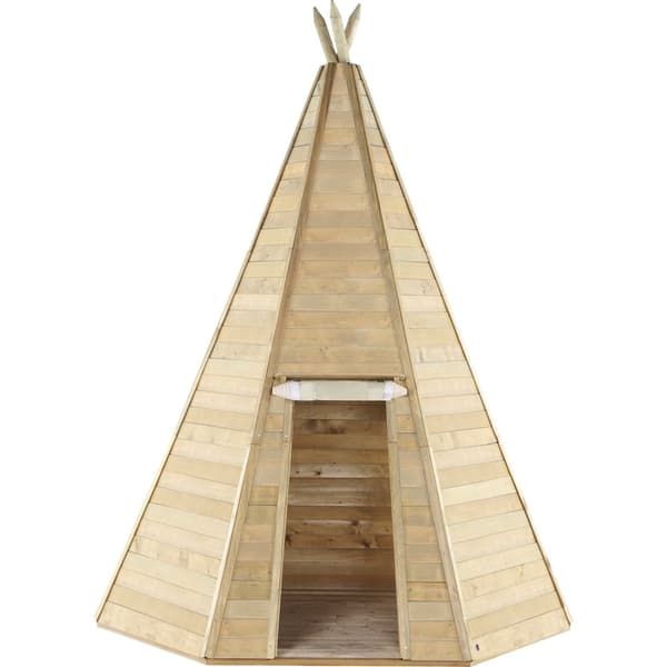 Plum Playhouse Grand Wooden Tipi Hideaway