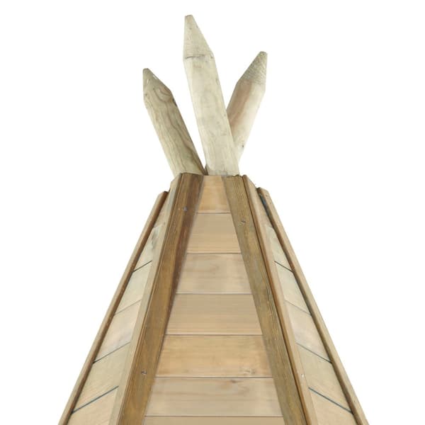 Plum Playhouse Grand Wooden Tipi Hideaway