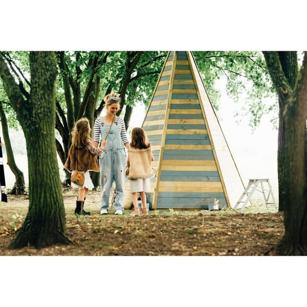 Plum Playhouse Grand Wooden Tipi Hideaway