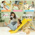 Miniatyrbild 4 av 9: Klätterställning Set, 4 i 1, 119x63x61 cm, Flerfärgad