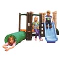 Miniatyrbild 2 av 4: Lekplats - LITTLE TIKES - Slott - 120 cm rutschkana - Tunnel - Plattformar - Brun