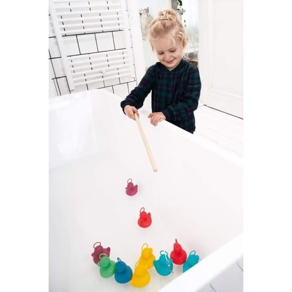 Scratch lekset fiske ankungar junior 50 x 12 cm 8-delar