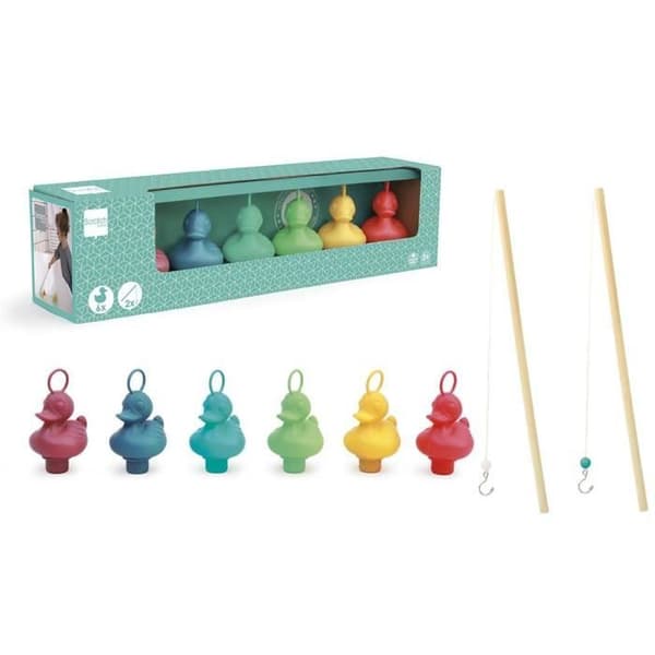 Scratch lekset fiske ankungar junior 50 x 12 cm 8-delar