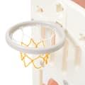 Miniatyrbillede 9 af 11: 11-i-1 rutsjebane og klatrestativ til småbørn – med basketballkurv, teleskop, buetunnel, opbevaring og legestruktur