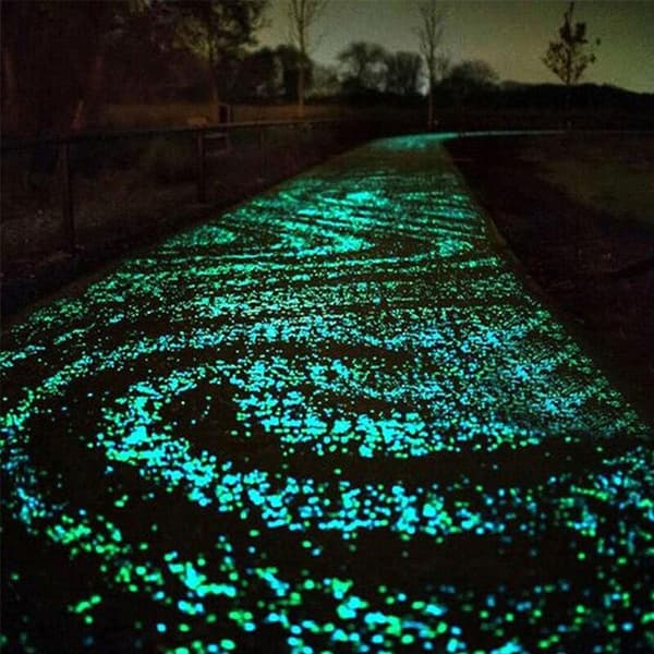 150 st Självlysande Stenar - Glow in the Dark Dekoration