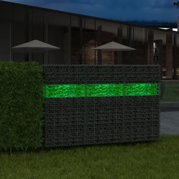 The Living Store gabion-sten 60-120 mm 25 kg grønt glas -  Have– & trædesten