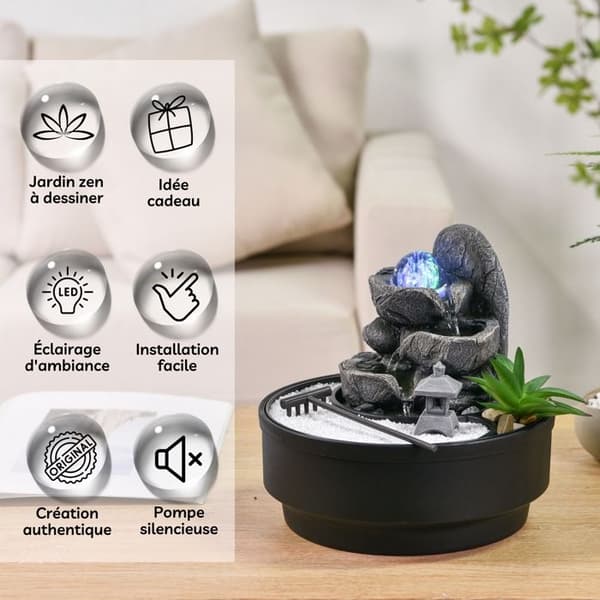 Japanskt trädgård - zen trädgård Zen light - SCFR23J-CD