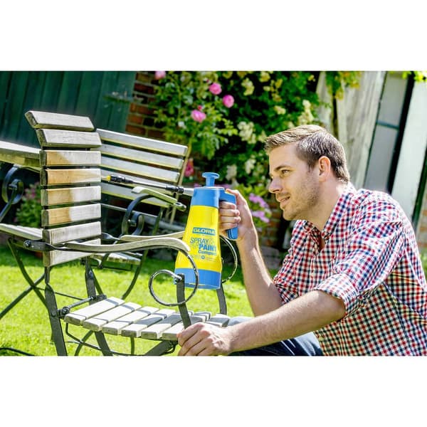 Gloria Haus und Garten 000355.0000 Spray&Paint Compact Tryckspruta 1.25 l
