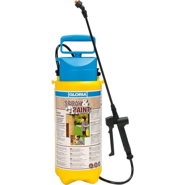 Gloria Haus und Garten 000101.0000 Spray&Paint Tryckspruta 5 l