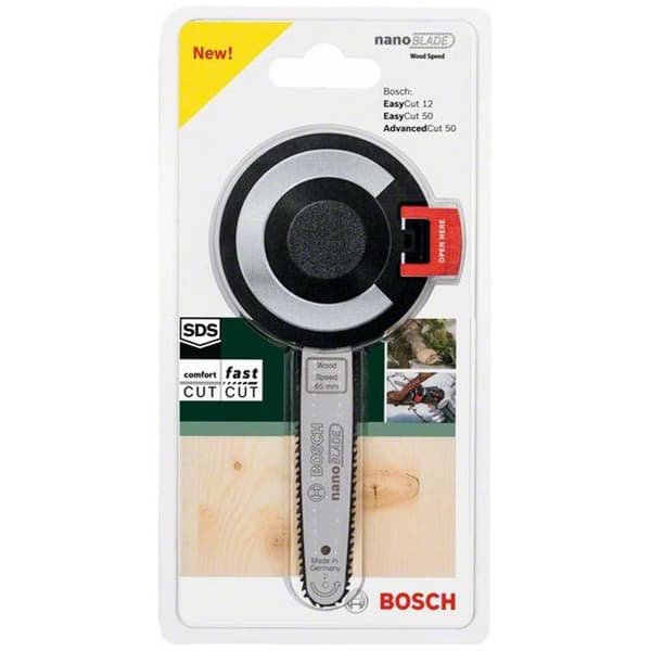 Mikro-kedjesågblad Bosch Home and Garden nanoBLADE Wood Speed 65 2609256D86 Passar till följande modeller EasyCut 12, E