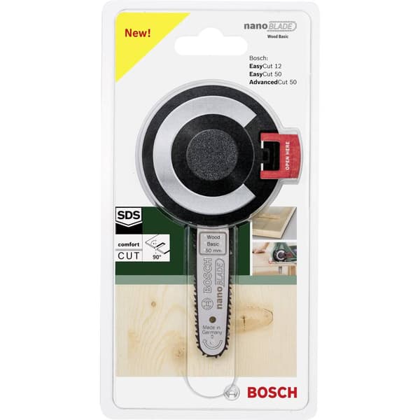 Mikro-kedjesågblad Bosch Home and Garden nanoBLADE Wood Basic 50 2609256D83 Passar till följande modeller EasyCut 12, E