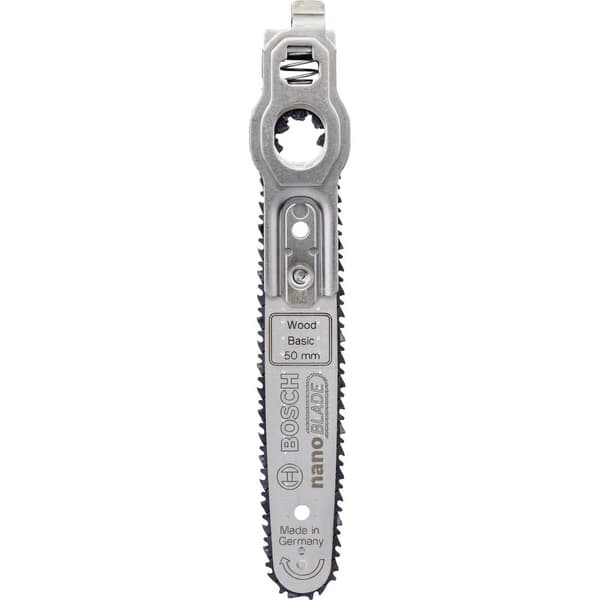 Mikro-kedjesågblad Bosch Home and Garden nanoBLADE Wood Basic 50 2609256D83 Passar till följande modeller EasyCut 12, E