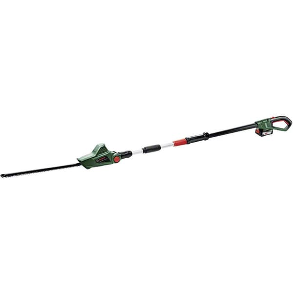 Bosch Home and Garden UniversalHedgePole 18 Batteri Teleskop-häcksax inkl. batteri, inklusive laddningsstation, Axelrem