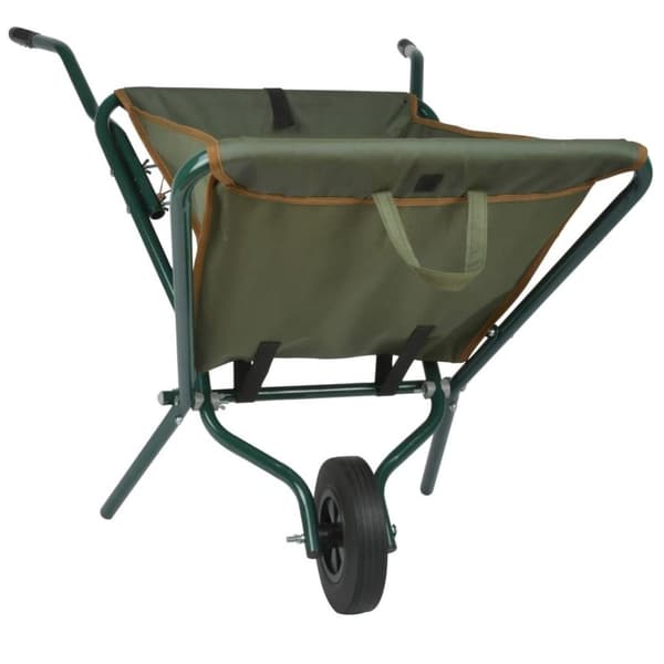Esschert Design Foldbar trillebår grønn GT138