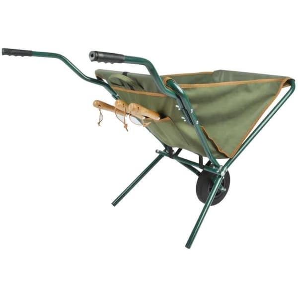 Esschert Design Foldbar trillebår grønn GT138