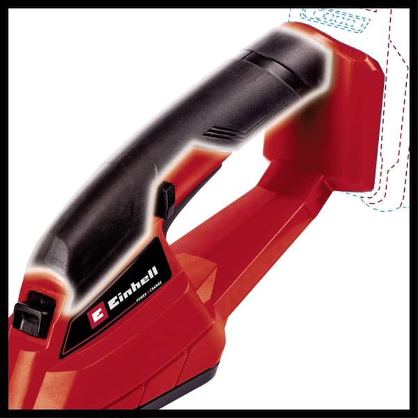 Einhell GC-CG 18 Li-Solo Busksax, Grässax Batteri exkl. batteri, utan laddare 18 V Li-Ion