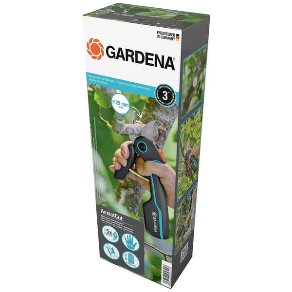 GARDENA 12222-20 GARDENA Gartenschere AssistCut Sekatör Sidoskär