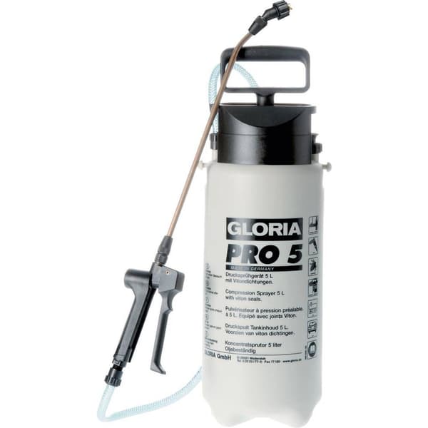 Gloria Haus und Garten 000081.0725 Pro 5 Tryckspruta 5 l
