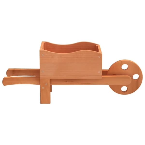vidaXL Blomkrukor 2 st 47x15x19 cm massiv gran