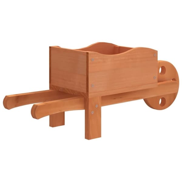 vidaXL Blomkrukor 2 st 47x15x19 cm massiv gran