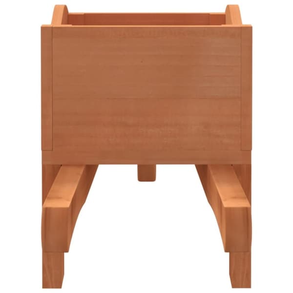 vidaXL Blomkrukor 2 st 47x15x19 cm massiv gran