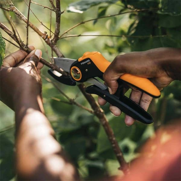 Fiskars Beskærer Plus Powerlever Anvil P741 Ø 24 Mm Flerfarvet