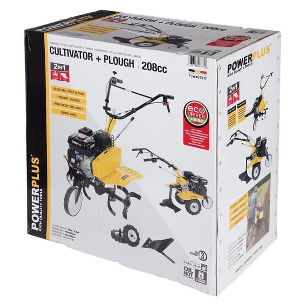 Powerplus Tiller Powxg7217 208cc Gylden