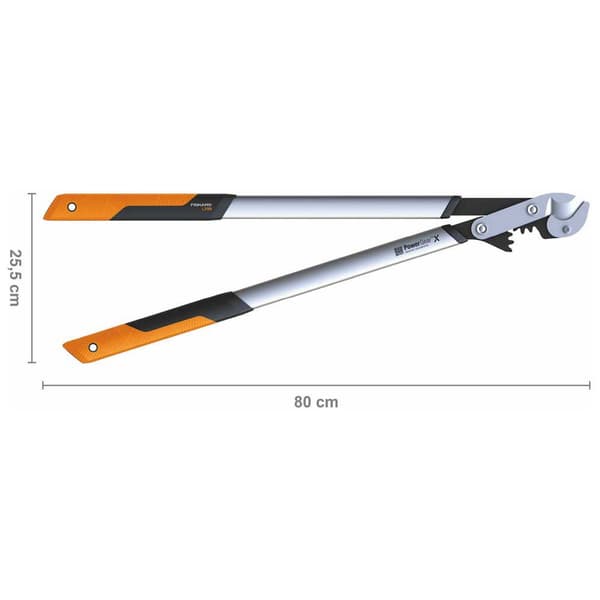 Fiskars Lopper Anvil Lx Powergearx 99 Hopeinen