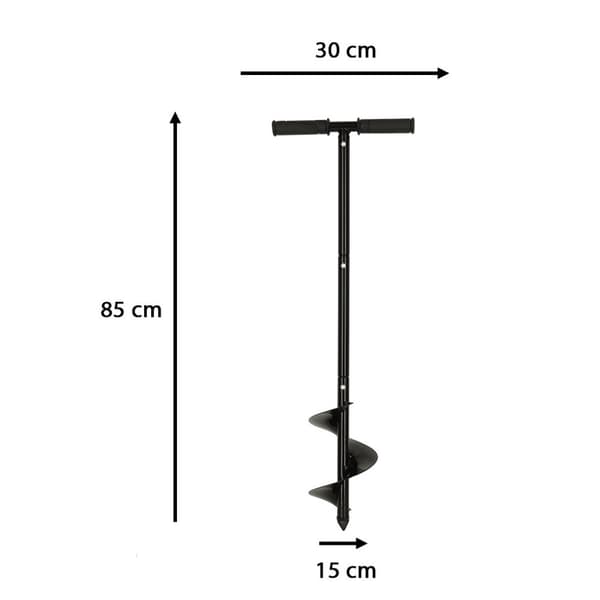 Bor Jordbor Haveplanter til plantning af planter Gravning Omplantning 85x15cm