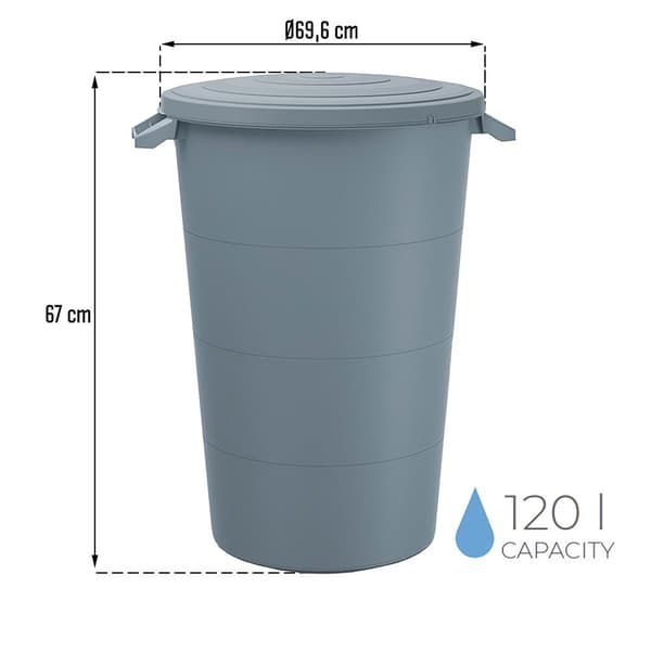 Prosperplast Regnvattentank Water Collection 696x594x610 Mm